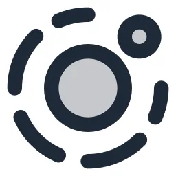 Atom 4 Duotone Icon