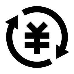 Exchange Cny Line Icon