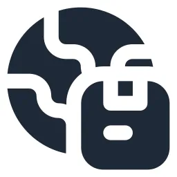 Earth Package Solid Icon