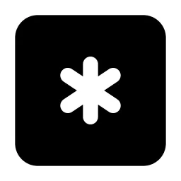 Square Asterisk Icon