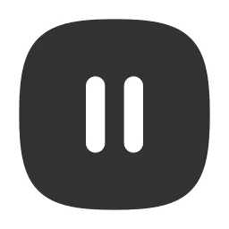 Pause Square Fill Icon