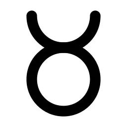 Zodiac Taurus Line Icon