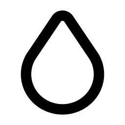 Droplet Line Icon