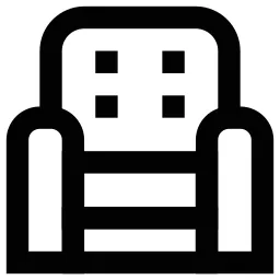 Living Room Chair Icon