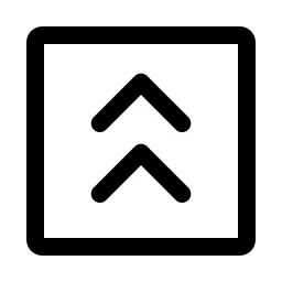 Fast Arrow Up Square Icon