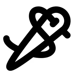 Needle Thread Line Icon