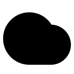 Cloudy Fill Icon