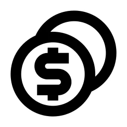 Coins Line Icon