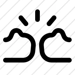 Fistbump Boom Hands Friends Icon