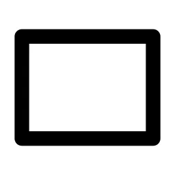 Rectangle Line Icon
