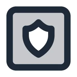 Shield Box Duotone Icon