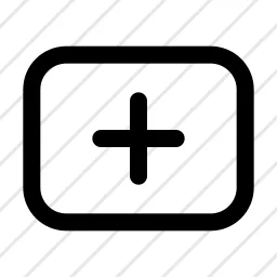Slide Wide Add Icon