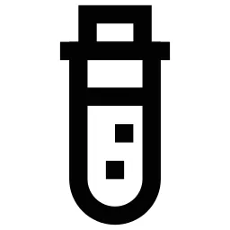 Closed Test Tube Icon