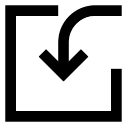 Import Arrow Down Icon