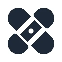 Band Aids 2 Solid Icon