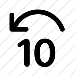 Back 10s Icon