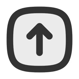 Arrow Up Square Duotone Icon