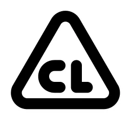 Bleach Chlorine Line Icon