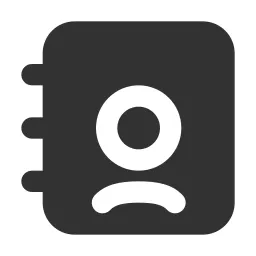 Contacts Fill Icon