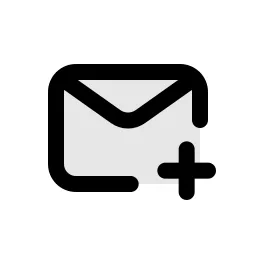 Mail Add Duo Icon