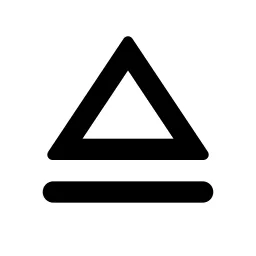 Eject Line Icon