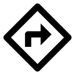 Direction Line Icon