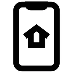 Mobile House Icon