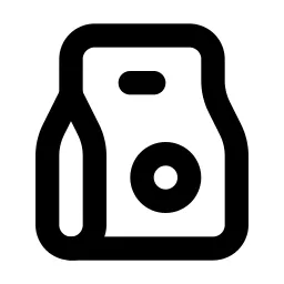 Paper Bag Line Icon