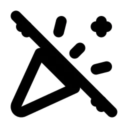 Confetti Off Line Icon