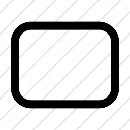 Aspect Ratio 4 3 Landscape Icon
