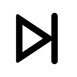 Skip Forward Line Icon