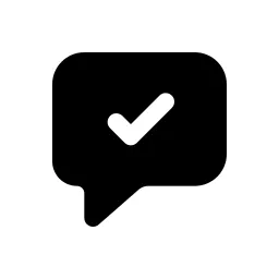 Message Check Fill Icon