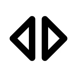 Caret Left Right Line Icon