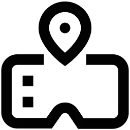 Location Glasses Icon