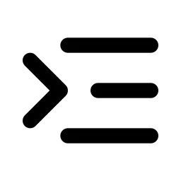 Indent Increase Line Icon