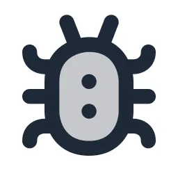 Bug 3 Duotone Icon