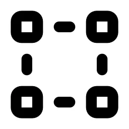 Transform Point Line Icon
