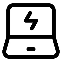 Laptop Charging Icon