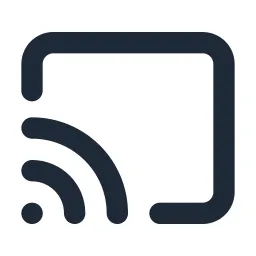 Chromecast Line Icon