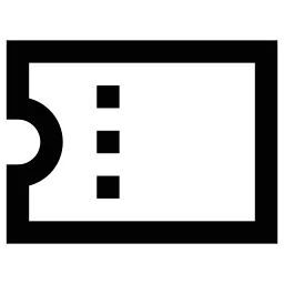 Ticket Coupon Icon
