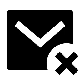 Mail Close Fill Icon