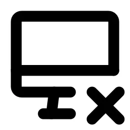 Device Imac X Line Icon