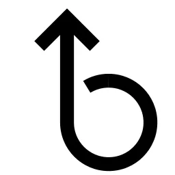 Round Arrow Up Icon