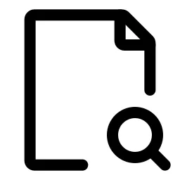 Doc Magnifying Glass Icon