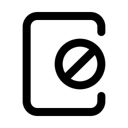 Log No Access Icon