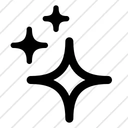 Sparkles Three Ai 3 Stars Sparkles Icon