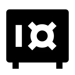 Safe 3 Fill Icon