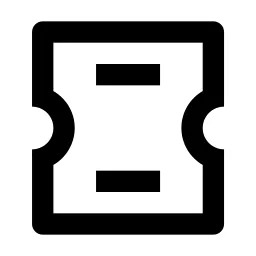Coupon 5 Line Icon