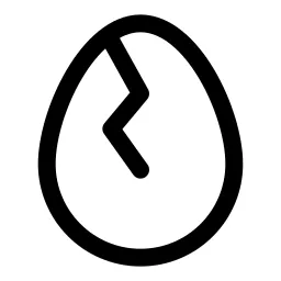 Cracked Egg Icon