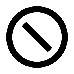 Forbid Line Icon